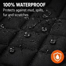 PetDrive Premium Waterproof Dog Car Seat Cover