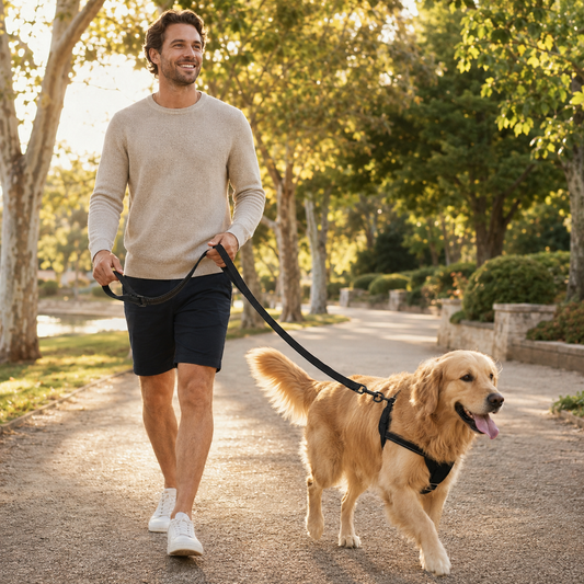 Pet Double Handle Pull Leash
